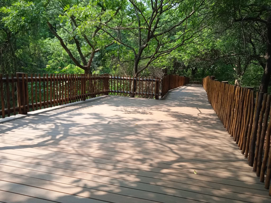 Custom timber bridge/decking
