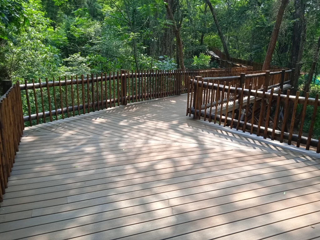 Custom timber bridge/decking